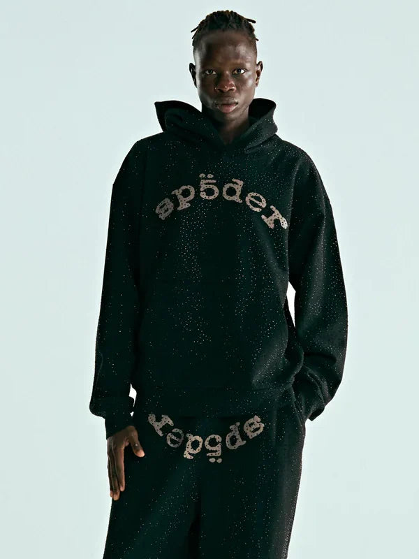 Sp5der VVS Hoodie Black