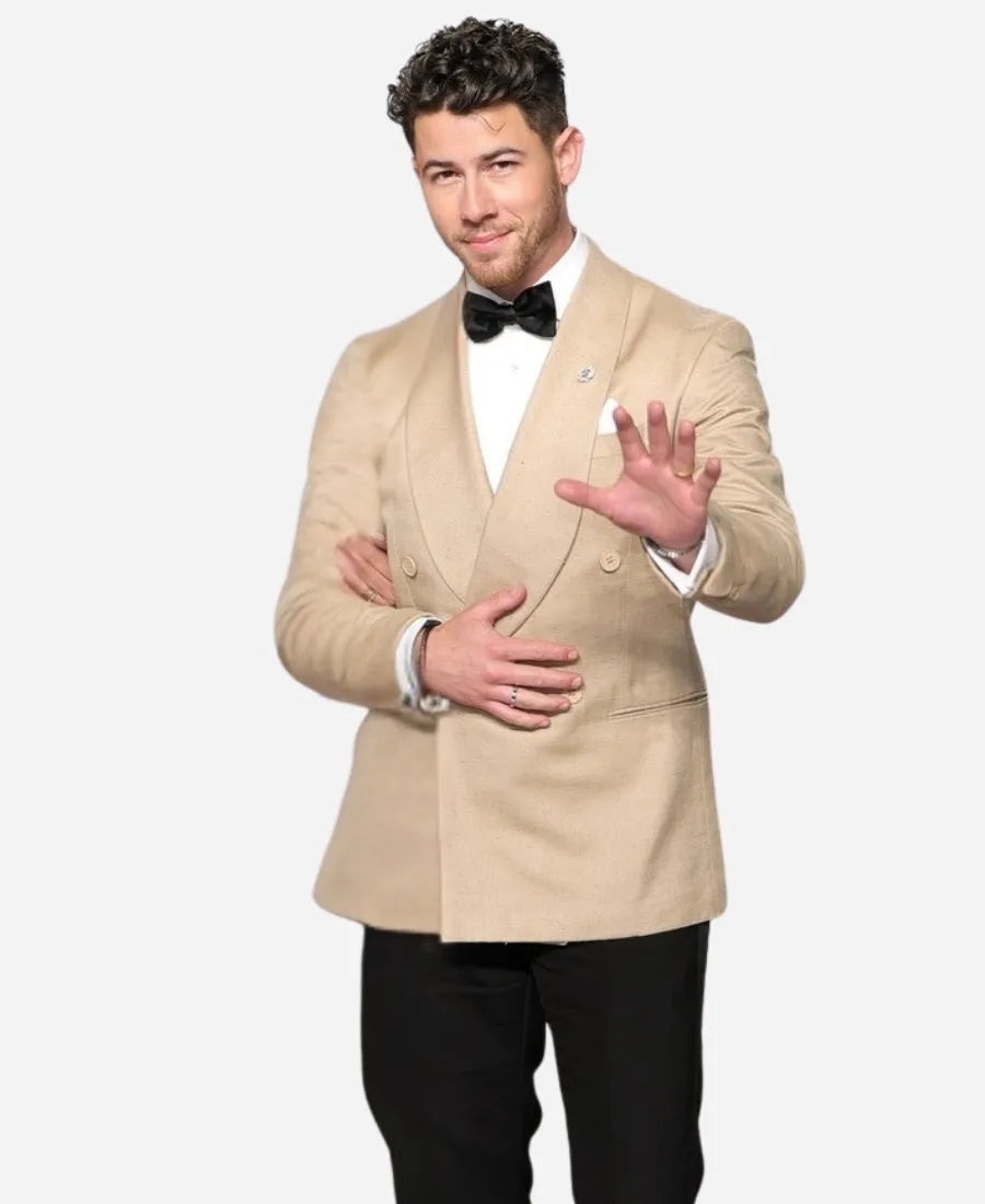 Nick Jonas 2026 Vanity Fair Oscar Party Blazer
