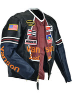 Vanson Star Leather Jacket