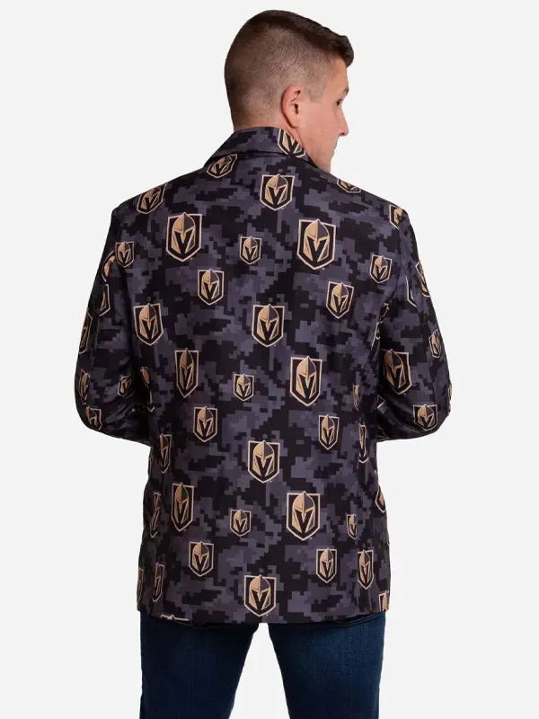 Vegas Golden Knights Digital Camo Suit Jacket