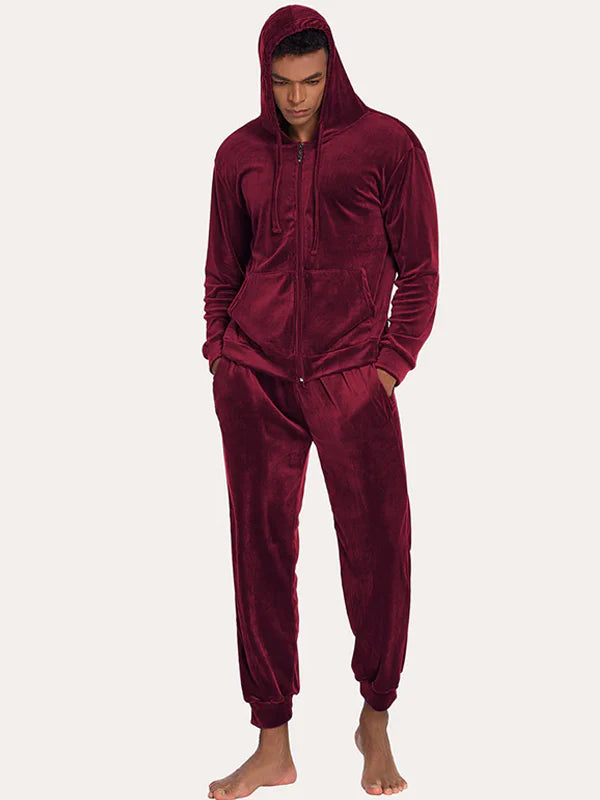 Velvet Mens Tracksuit Set
