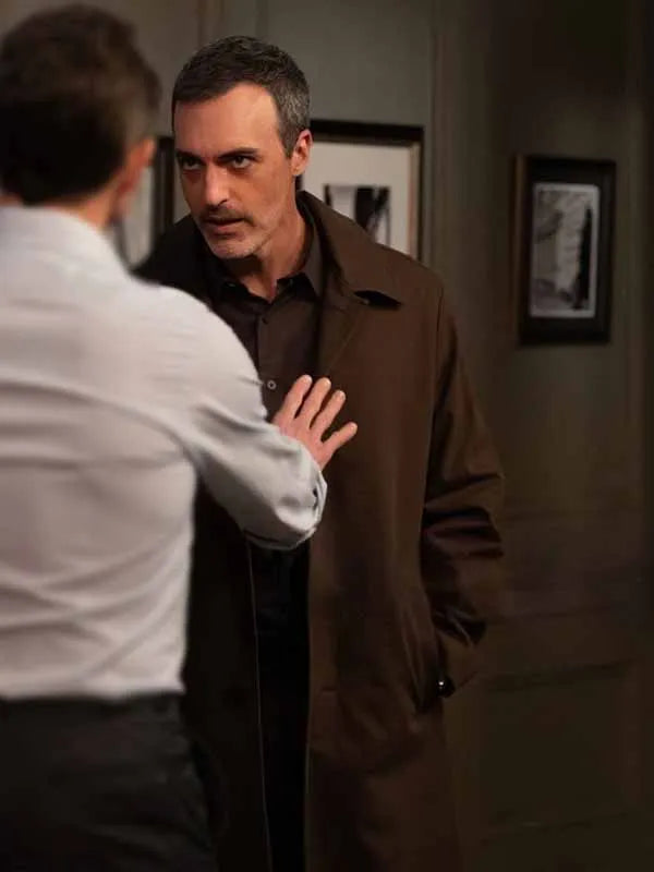 Law and Order S25 Vincent Riley Brown Coat