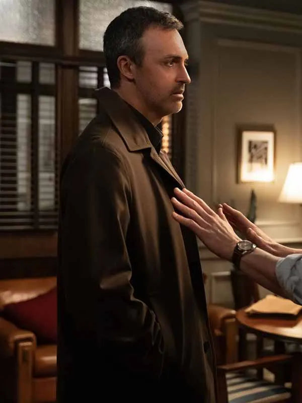 Law and Order S25 Vincent Riley Brown Coat
