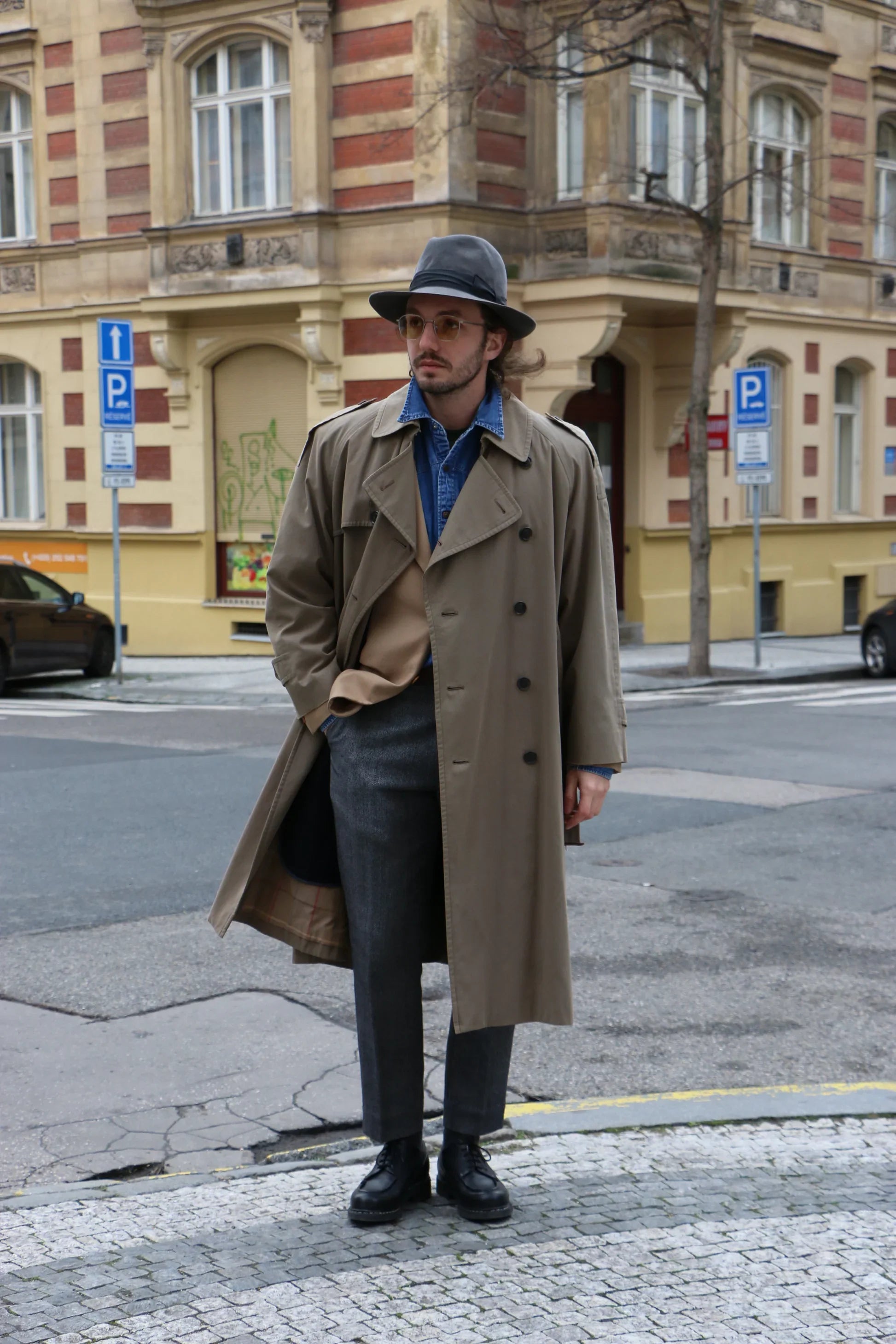Vintage Burberry trench coat