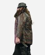 WWE Bray Wyatt Brown Leather Jacket