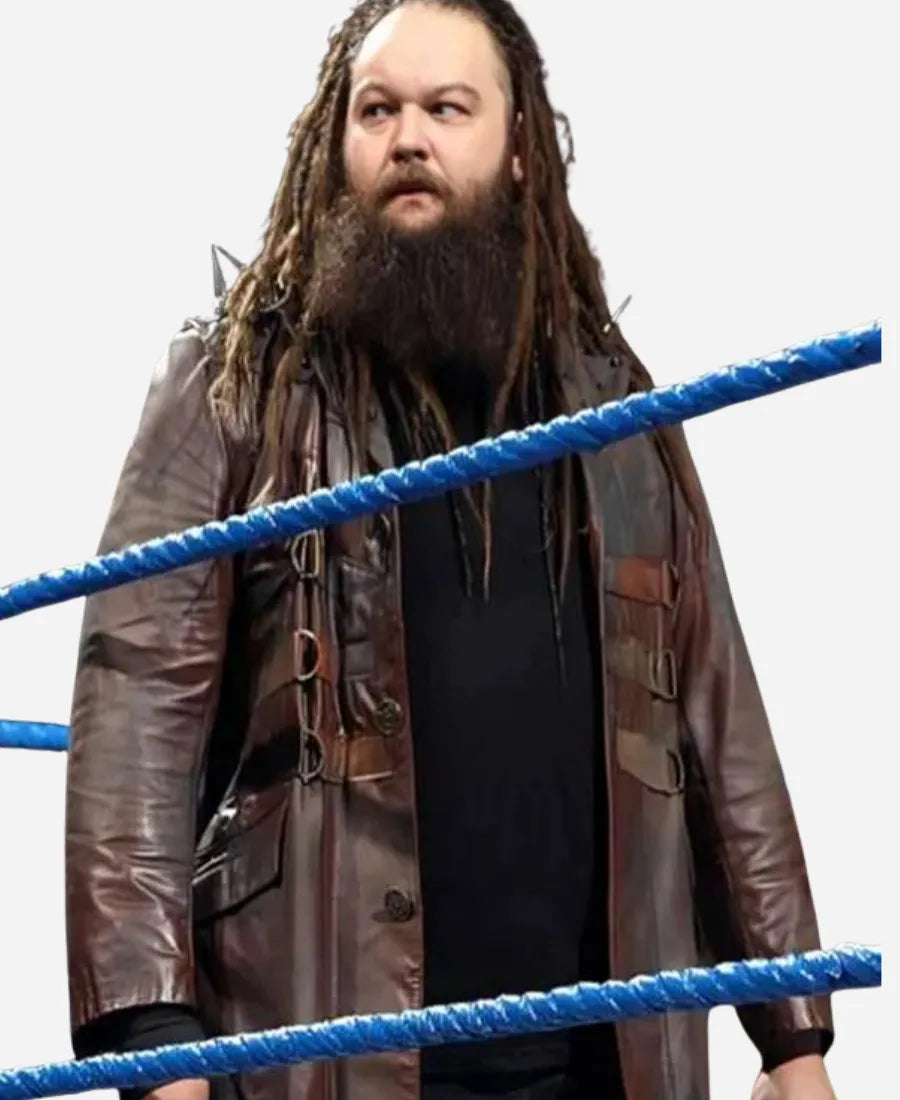WWE Bray Wyatt Brown Leather Jacket