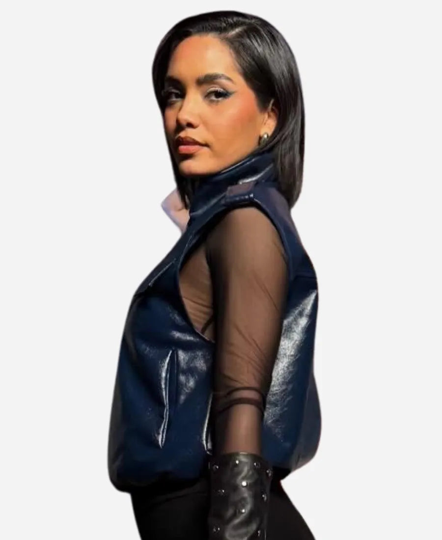 WWE Elimination Chamber Andrea Bazarte Vest