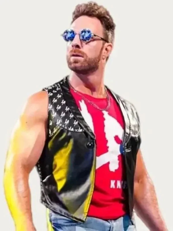 WWE-LA-Knight-Black-Vest