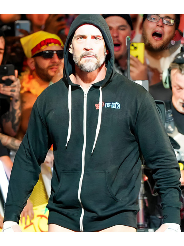 WWE SummerSlam 2024 CM Punk Hoodie
