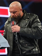 WWE-Superstar-2022-Triple-H-Black-Biker-Leather-Jacket