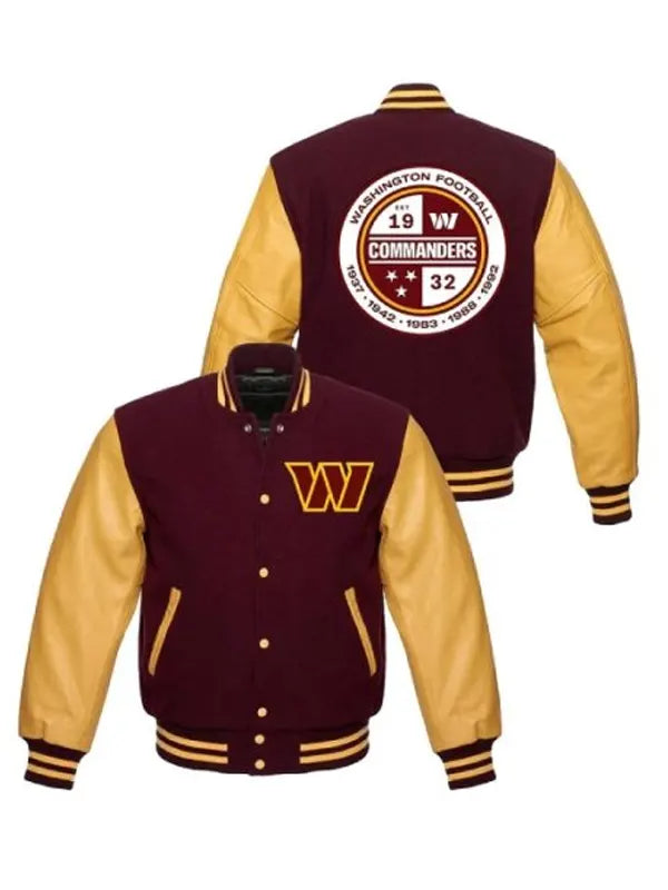 Washington-Commanders-Maroon-and-Yellow-Jacket