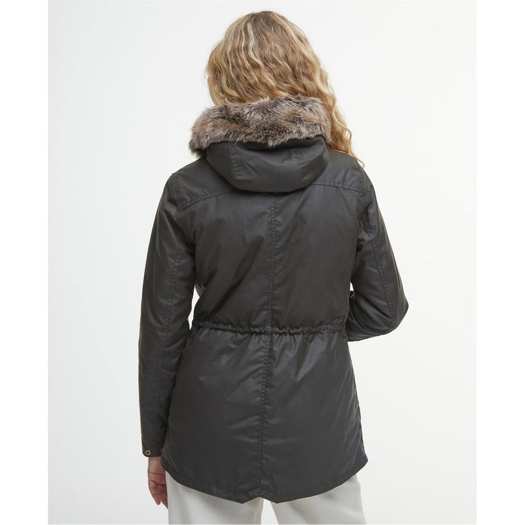 Waterproof Barbour hooded coat