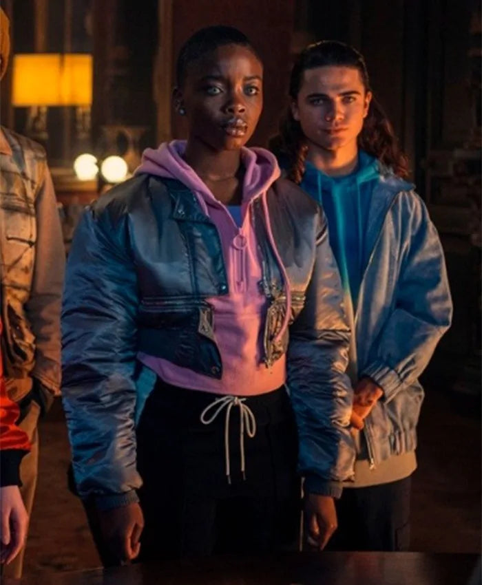 Wednesday 2022 Bianca Barclay Cropped Jacket