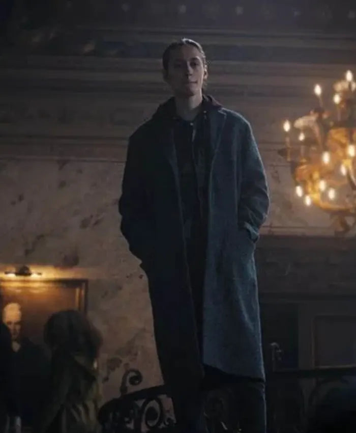 Wednesday 2022 Xavier Thorpe Gray Coat