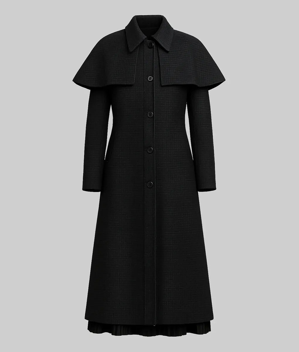 Wednesday-Addams-Trench-Coat