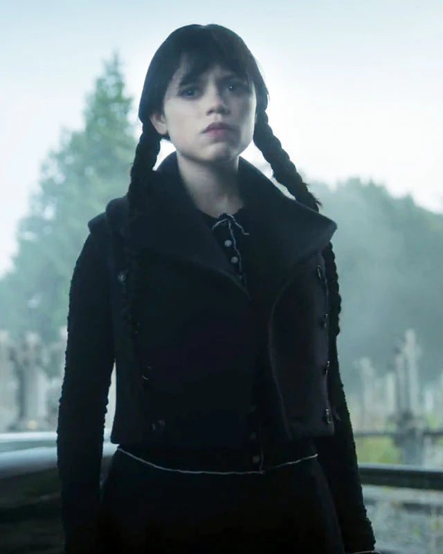 Wednesday S02 Wednesday Addams Black Vest