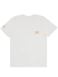 White-And-Orange-Chrome-Hearts-T-Shirt