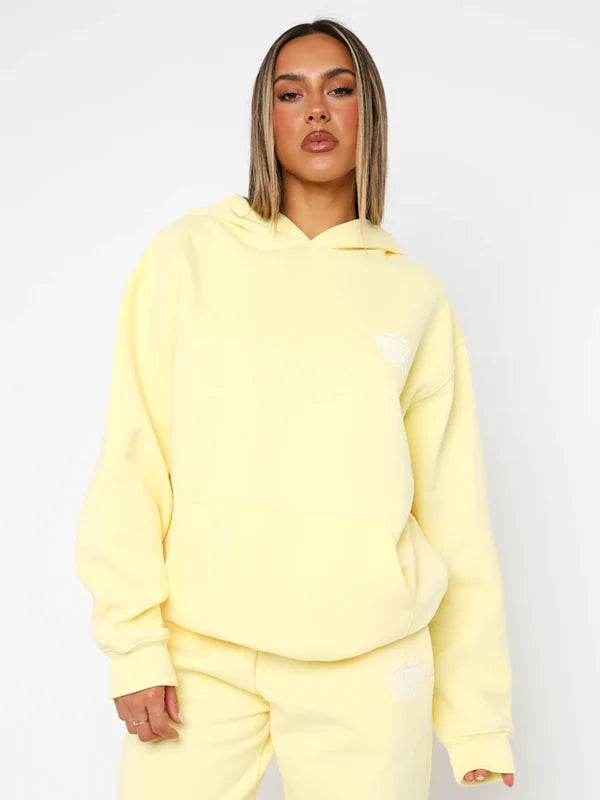 White-Fox-With-Love-Always-Oversized-Hoodie-Lemon