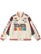 White-M&M-Nascar-Jacket