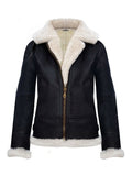 Winter-B3-RAF-Fur-Faux-Shearling-Black-Real-Leather-Jacket