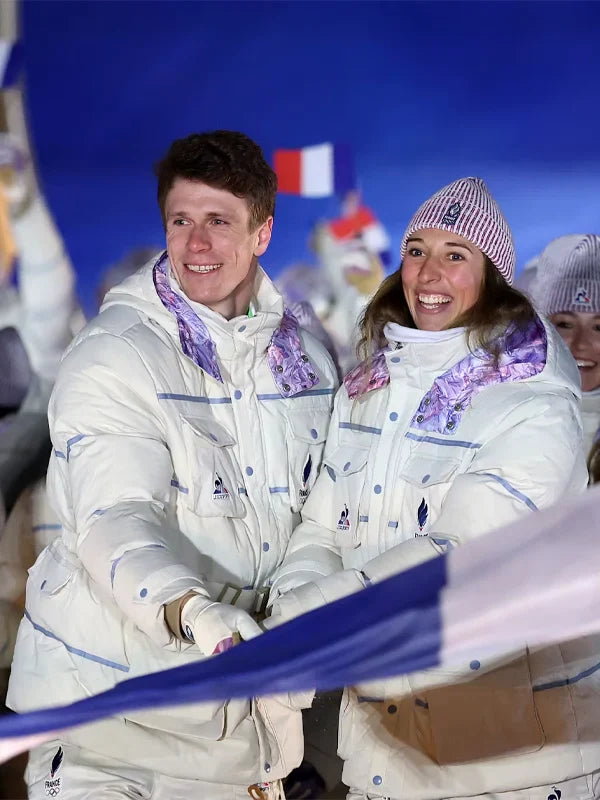 Winter-Olympics-2026-Opening-Ceremony-Team-France-Jacket-White
