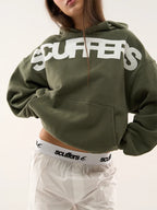 Scuffers Flock Green Hoodie