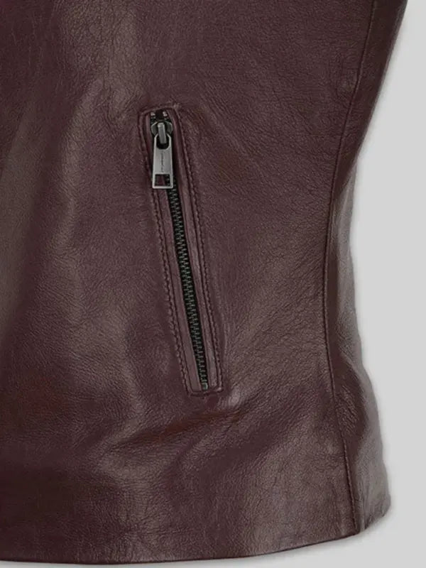 Women Alexandra Daddario San Andreas Leather Jacket