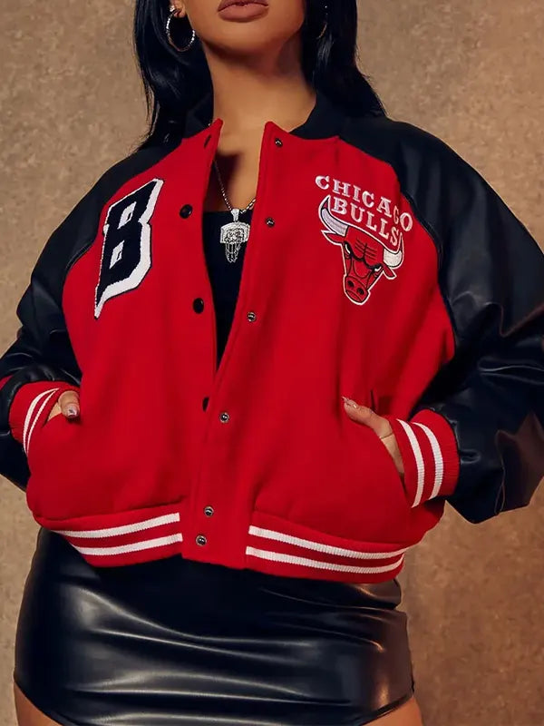 Women's Chicago Bulls Varsity Jacket