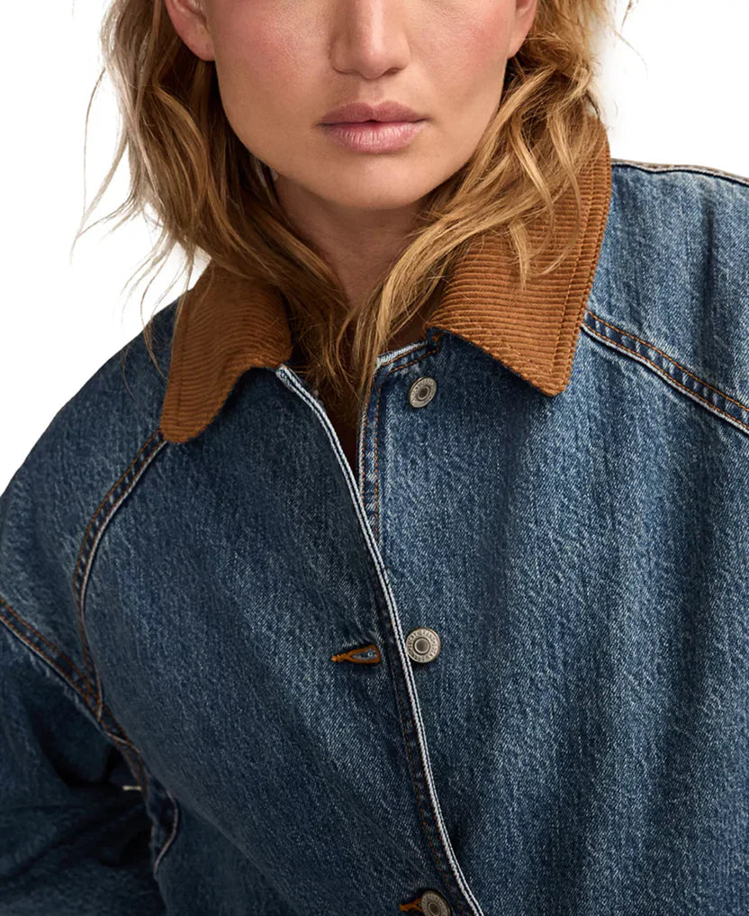 Lucky Brand Women's Legend Denim Barn jacket
