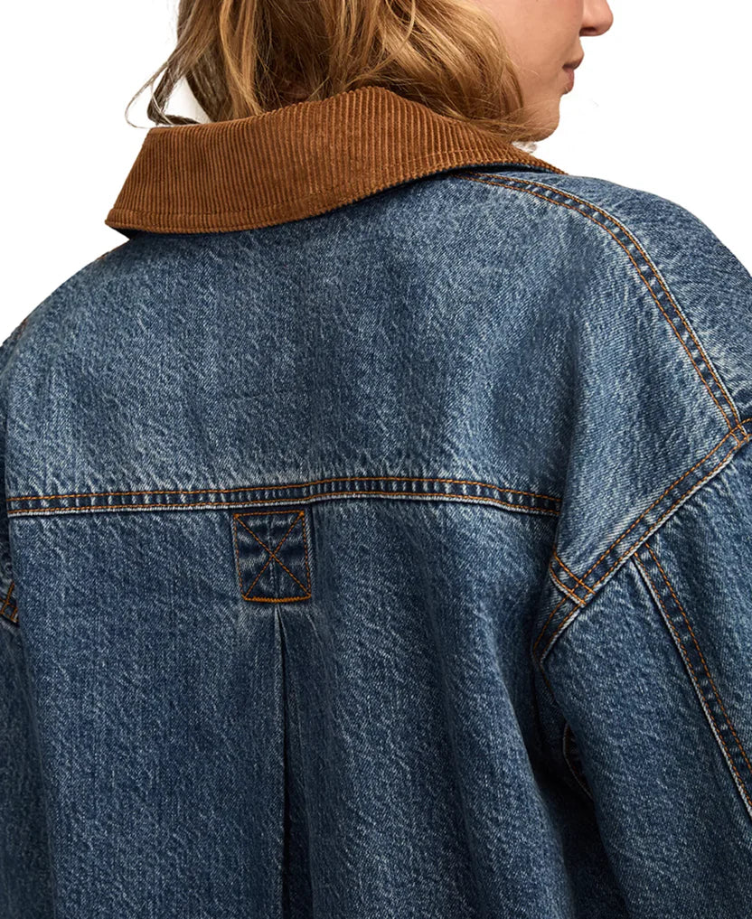 Lucky Brand Women's Legend Denim Barn jacket