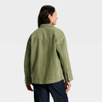 Womens Padded Denim Barn Jacket Wild Fable