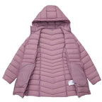 Women's Rokka&rolla Long Lightweight Packable Puffer Jacket