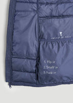 women's lightweight packable puffer jacket