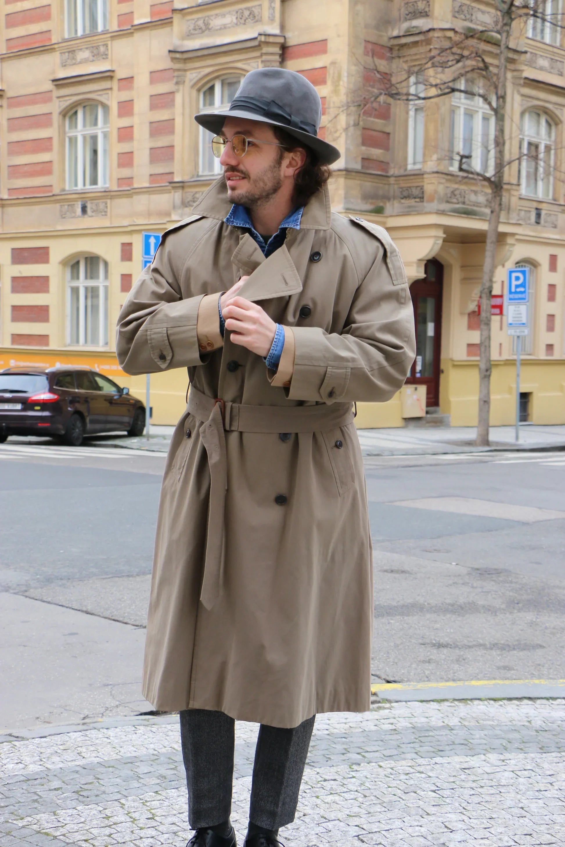 Women's vintage Burberry coat