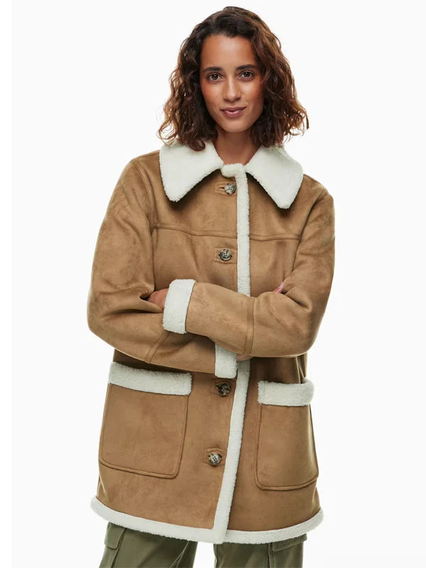 Womens-Aritzia-Suede-Jacket