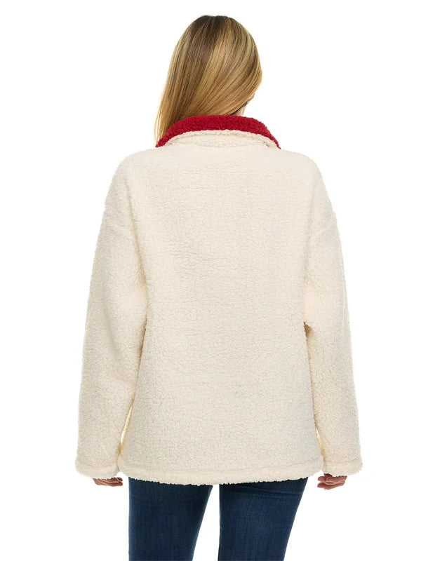 Womens-Character-Winter-Sherpa-Quarter-Zip-Back