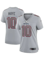 Womens-Nike-Drake-Maye-Gray-New-England-Patriots-Fashion-Atmosphere-Fashion-Game-Jersey