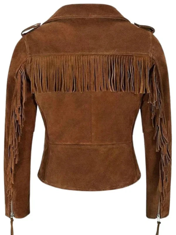 Women’s Suede Leather Biker Jacket Buy