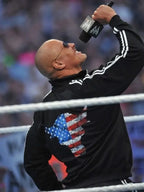 WrestleMania-Dwayne-Johnson-Black-Fleece-Tracksuit