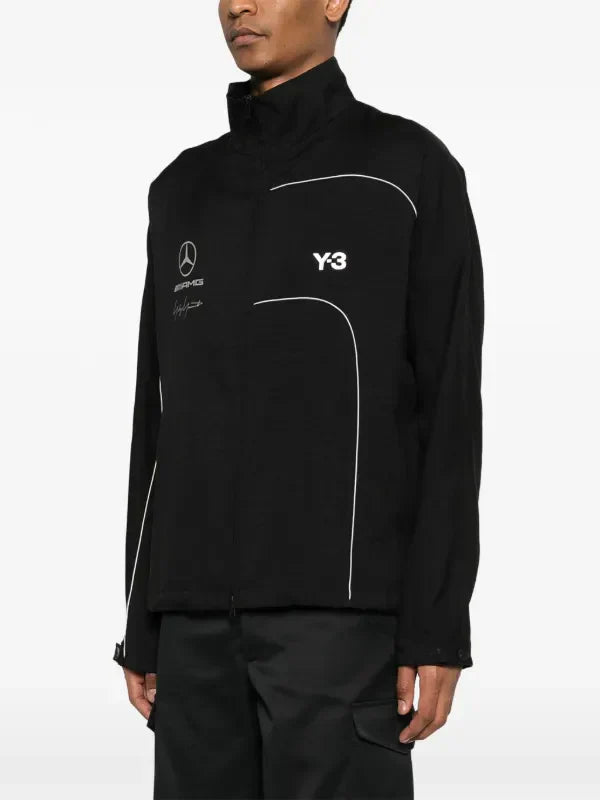 Y-3 x Mercedes-AMG Petronas F1 logo-detail jacket