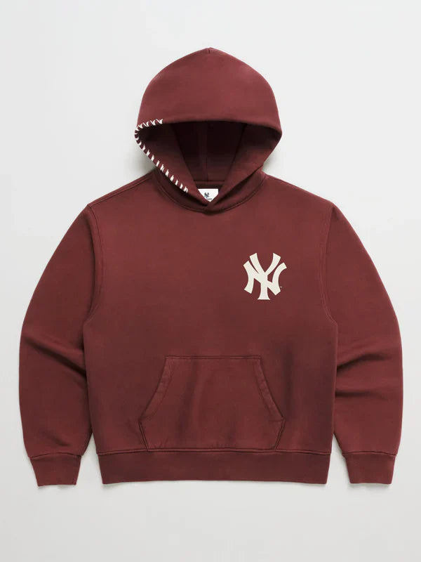 Yankees-Madhappy-Hoodie-Burgundy