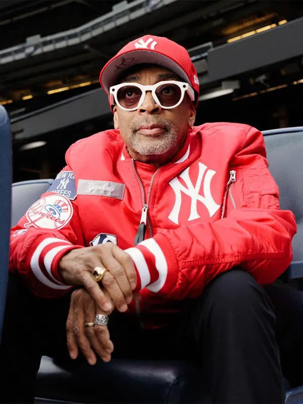 Yankees MA-1 Spike Lee Red Jacket