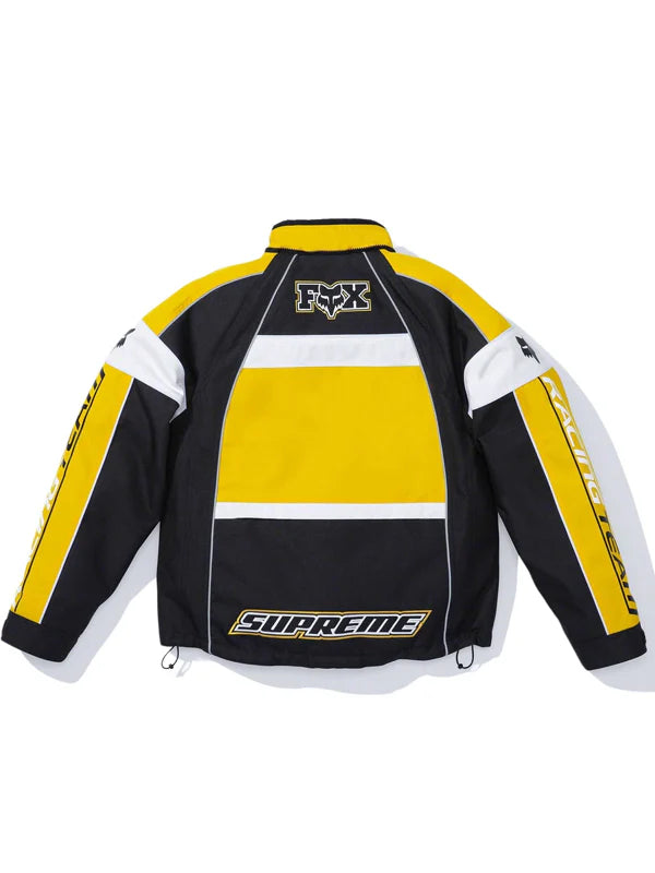 Yellow-Supreme-Fox-Racing-Jacket-Back