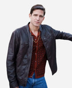 Dwayne Pride NCIS Origins S02 Brown Jacket