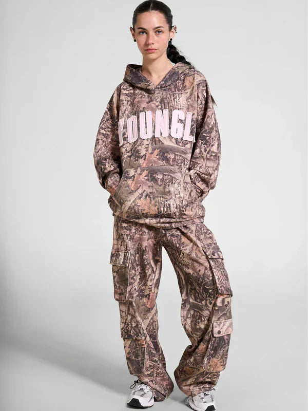Youngla Camo Hoodie For Sale