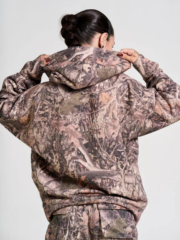 Youngla Camo Hoodie For Women