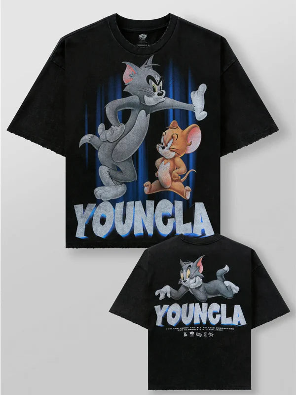 Youngla-Tom-And-Jerry-Logo-Shirt