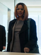 Yusra Warsama Steal S01  Black Trench Coat