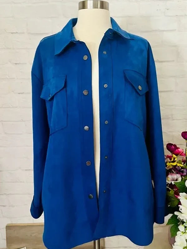 Zara-Cobalt-Suede-Blue-Jacket