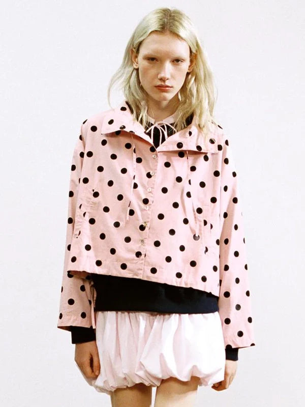 Zara-Polka-Dot-Jacket-in-Pink